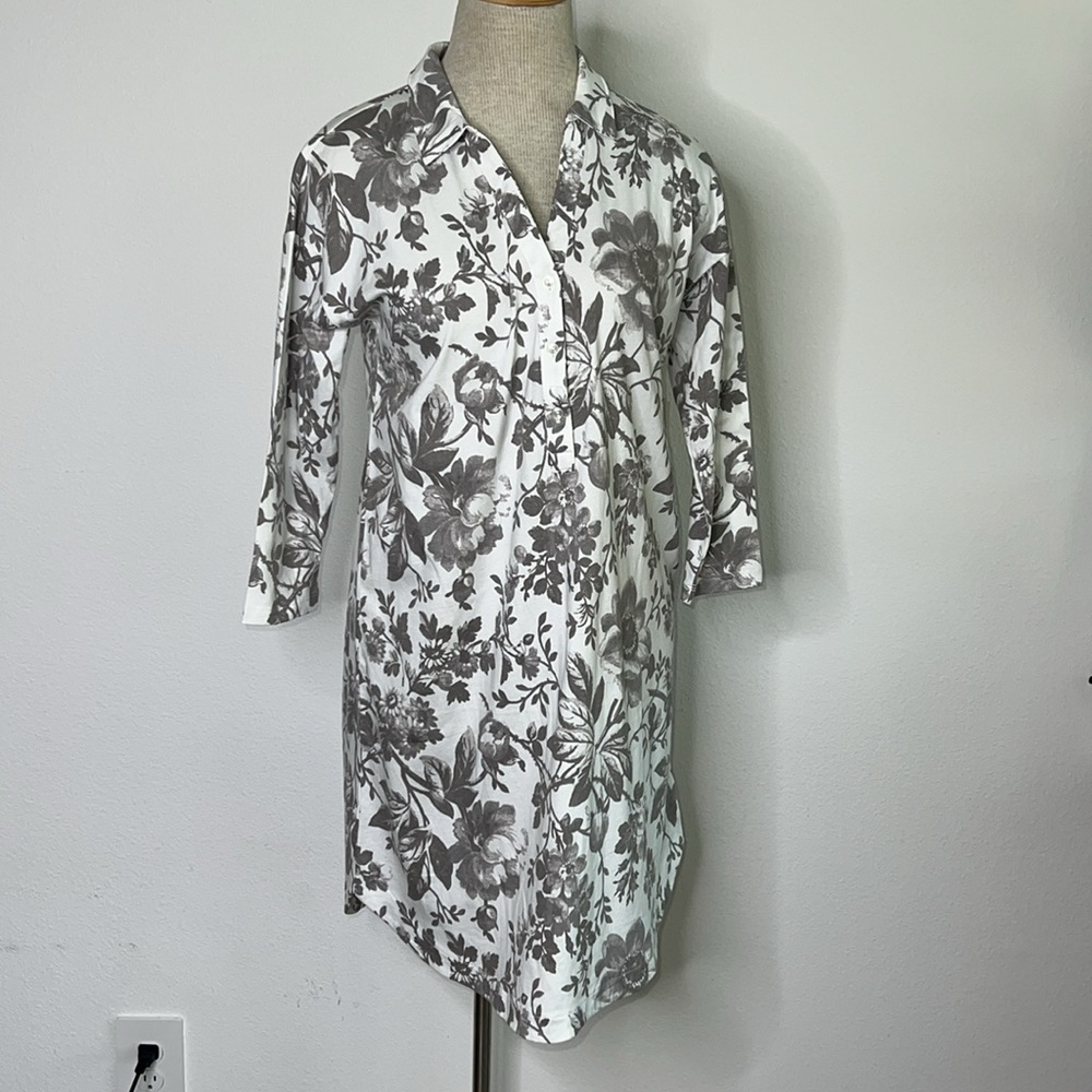 🔹 Haven Well Within Organic Cotton Floral Bouquet Sleep Dress